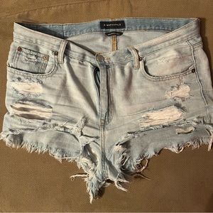 Aeropostale high-rise shortie short